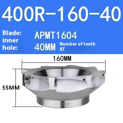 2075-CNC 90 degree right-angle BAP300R/400R milling cutter head machining center 1604 cutter head non-standard 45 60 65 Shandong Denso Pricision Tools Co.,Ltd.